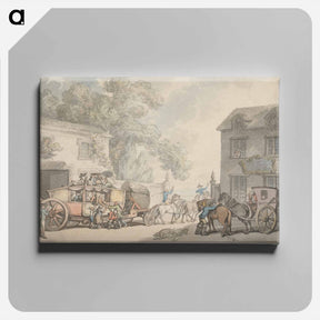 アートパネル-Travelling in France
 - イェール大学アートギャラリー Canvas.