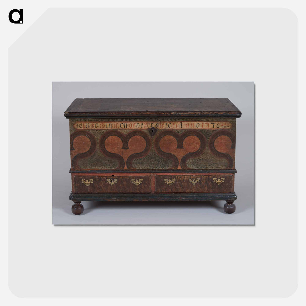 アートポストカード-Chest over Drawers
 - バーンズ・コレクション Postcard.