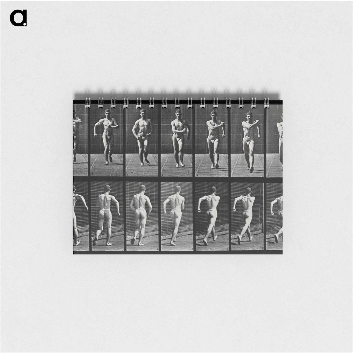 アートメモ帳-Speed-Walking Man
 - エドワード マイブリッジ Memo.