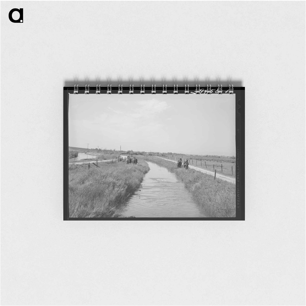 アートメモ帳-Gold Panning
 - ラッセル リー Memo.
