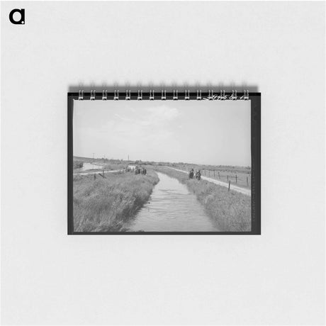 アートメモ帳-Gold Panning
 - ラッセル リー Memo.