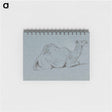 アートメモ帳-A Camel Resting, Side View to the Right
 - イェール大学アートギャラリー Memo.