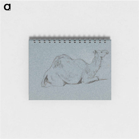 アートメモ帳-A Camel Resting, Side View to the Right
 - イェール大学アートギャラリー Memo.