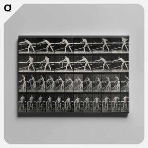 アートパネル-The Carpenter
 - エドワード マイブリッジ Canvas.