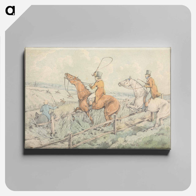 アートパネル-Some Do and Some Don't: It is All a Notion: Getting into a Difficulty
 - イェール大学アートギャラリー Canvas.