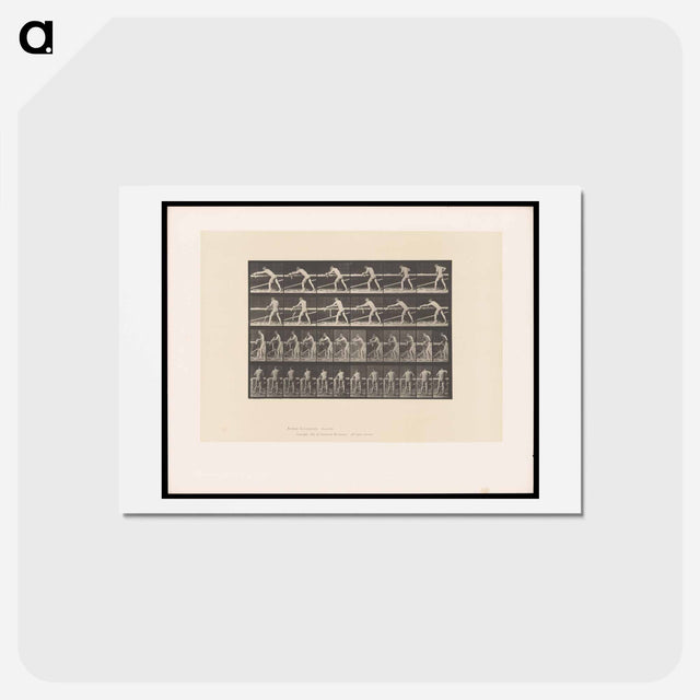 アートポストカード-The Carpenter
 - エドワード マイブリッジ Postcard.