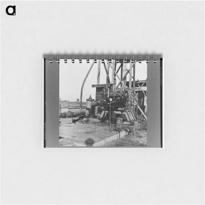 アートメモ帳-Irrigation Pumping Plant - ドロテア ラング Memo.