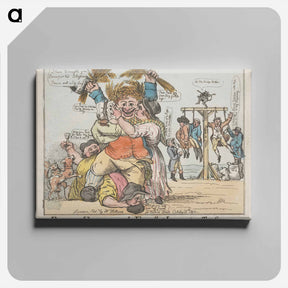 アートパネル-Peace and Plenty, or the Forestaller's Lamentation a Tragi Comedy
 - イェール大学アートギャラリー Canvas.