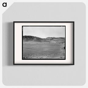 アートポスター-U.S. 99 on ridge over Tehachapi Mountains - ドロテア ラング Poster.