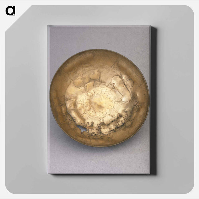 アートパネル-Bowl with Animal Frieze
 - セントルイス美術館 Canvas.