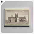 アートパネル-View of the Cathedral Church of Worcester, in Worcestershire
 - イェール大学アートギャラリー Canvas.