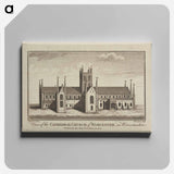 アートパネル-View of the Cathedral Church of Worcester, in Worcestershire
 - イェール大学アートギャラリー Canvas.