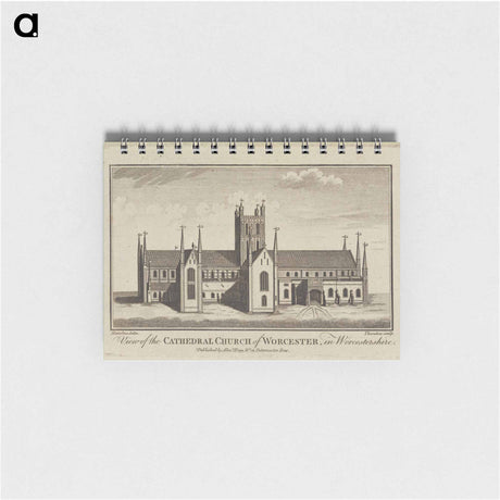 アートメモ帳-View of the Cathedral Church of Worcester, in Worcestershire
 - イェール大学アートギャラリー Memo.