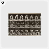 アートポストカード-Brick-Layer
 - エドワード マイブリッジ Postcard.