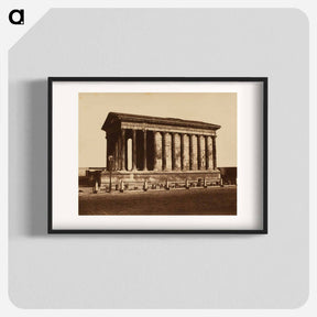 アートポスター-Maison Carrée
 - セントルイス美術館 Poster.