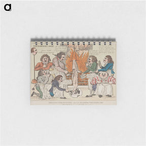 アートメモ帳-Dressing the Minister Alias Roasting the Guinea Pig
 - イェール大学アートギャラリー Memo.