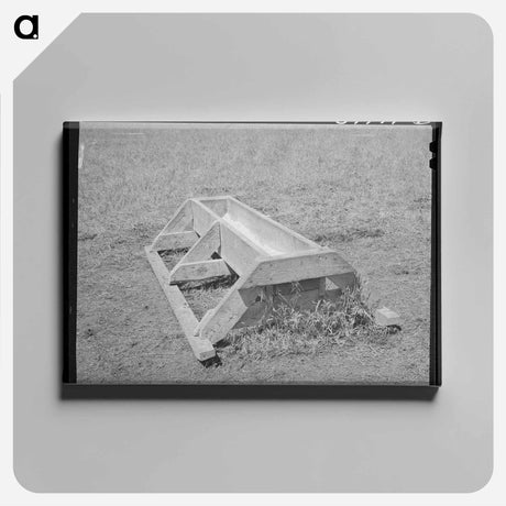アートパネル-Sign, Crosby, North Dakota
 - ラッセル リー Canvas.