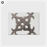 アートポストカード-Escutcheon for a Furniture Pull
 - バーンズ・コレクション Postcard.