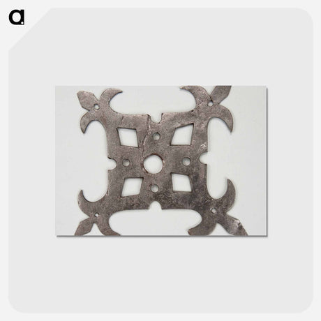 アートポストカード-Escutcheon for a Furniture Pull
 - バーンズ・コレクション Postcard.