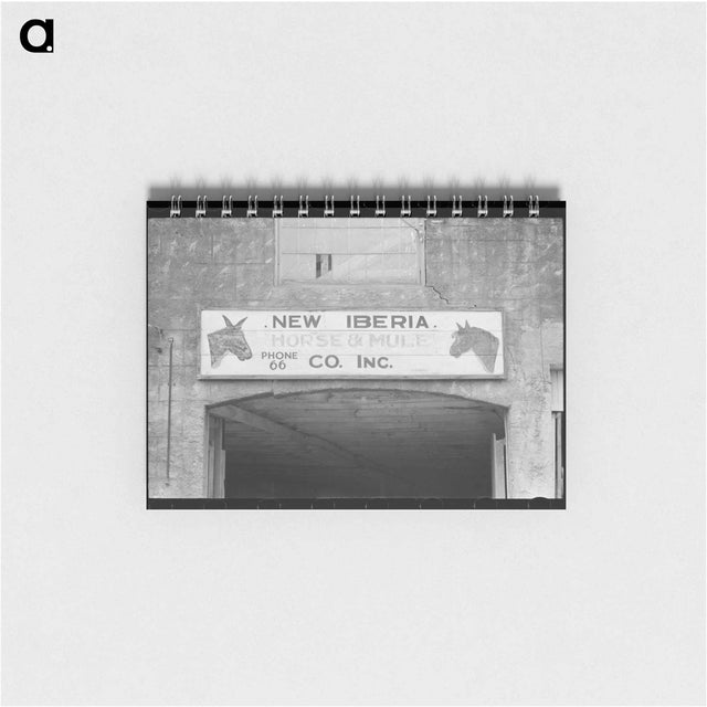 アートメモ帳-Horses and Wagon, Joy, Illinois
 - ラッセル リー Memo.