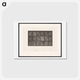 アートポストカード-Fencing Men
 - エドワード マイブリッジ Postcard.