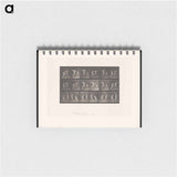 アートメモ帳-Fencing Men
 - エドワード マイブリッジ Memo.