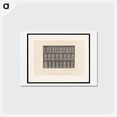 アートポストカード-The Kiss
 - エドワード マイブリッジ Postcard.