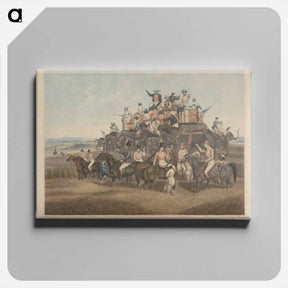 アートパネル-Hog Hunting: The Find
 - イェール大学アートギャラリー Canvas.