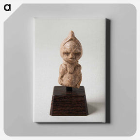 アートパネル-Figure with Crested Coiffure
 - バーンズ・コレクション Canvas.