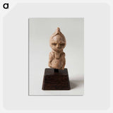 アートポストカード-Figure with Crested Coiffure
 - バーンズ・コレクション Postcard.