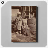 アートパネル-Two Country Children
 - セントルイス美術館 Canvas.