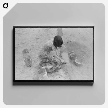 アートパネル-Dehydrated Cabbage Quality
 - ラッセル リー Canvas.