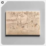 アートパネル-Patrol in China
 - セントルイス美術館 Canvas.
