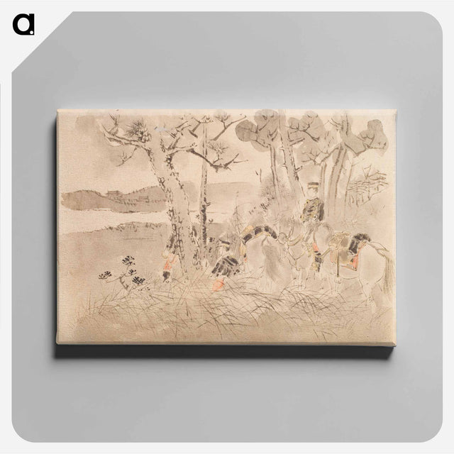 アートパネル-Patrol in China
 - セントルイス美術館 Canvas.