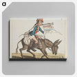 アートパネル-A Courier from Egypt to the French Directory
 - イェール大学アートギャラリー Canvas.