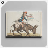 アートパネル-A Courier from Egypt to the French Directory
 - イェール大学アートギャラリー Canvas.