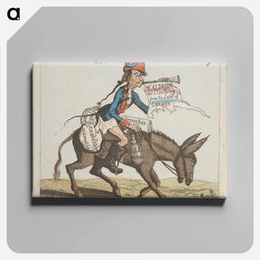 アートパネル-A Courier from Egypt to the French Directory
 - イェール大学アートギャラリー Canvas.