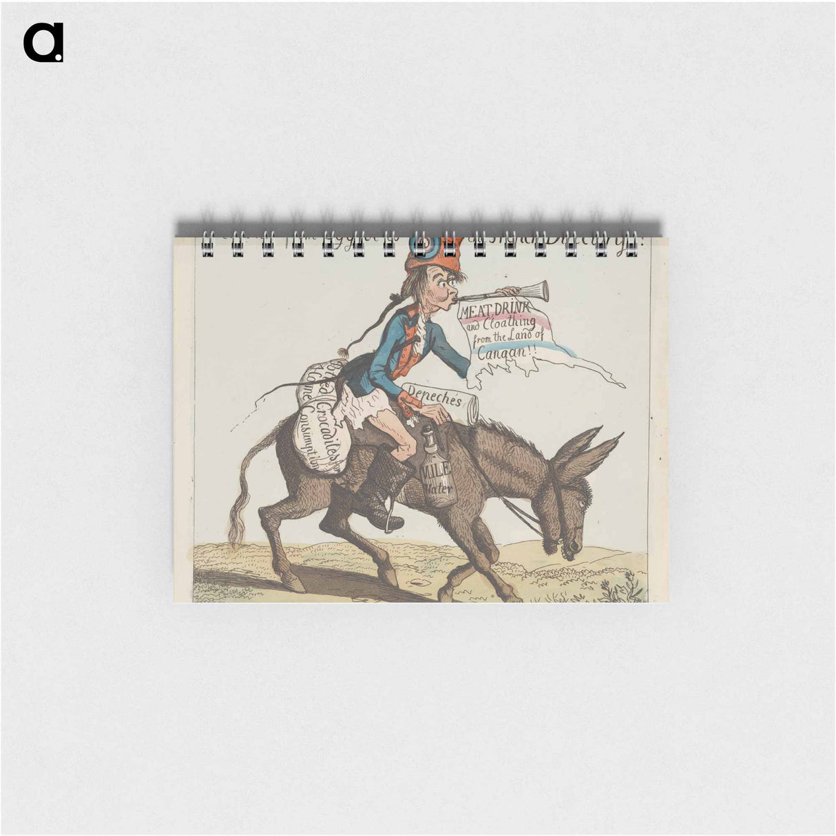 アートメモ帳-A Courier from Egypt to the French Directory
 - イェール大学アートギャラリー Memo.