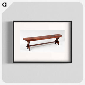 アートポスター-Trestle Bench
 - バーンズ・コレクション Poster.