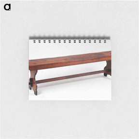 アートメモ帳-Trestle Bench
 - バーンズ・コレクション Memo.