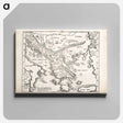 アートパネル-Ta. moder. Bossinae, Serviae, Graeciae, et Sclavoniae
 - ボストン公共図書館 Canvas.