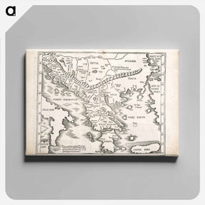 アートパネル-Ta. moder. Bossinae, Serviae, Graeciae, et Sclavoniae
 - ボストン公共図書館 Canvas.