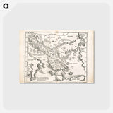 アートポストカード-Ta. moder. Bossinae, Serviae, Graeciae, et Sclavoniae
 - ボストン公共図書館 Postcard.