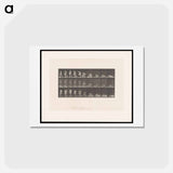 アートポストカード-Reading the News
 - エドワード マイブリッジ Postcard.