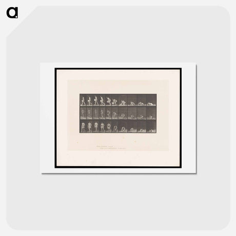 アートポストカード-Reading the News
 - エドワード マイブリッジ Postcard.