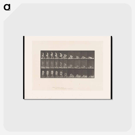 アートポストカード-Reading the News
 - エドワード マイブリッジ Postcard.