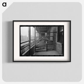 アートポスター-Chicago Back Porches
 - ラッセル リー Poster.
