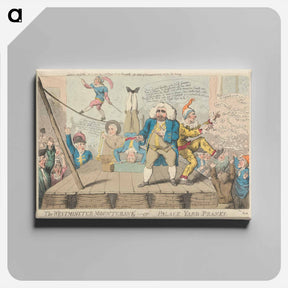 アートパネル-The Westminster Mountebank, or Palace Yard Pranks
 - イェール大学アートギャラリー Canvas.