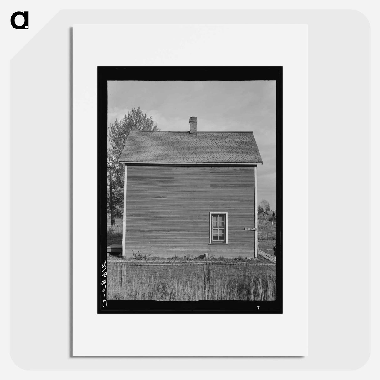 Sandpoint, Bonner County, Idaho - Dorothea Lange Poster.