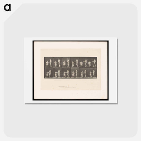 アートポストカード-Tea for Two
 - エドワード マイブリッジ Postcard.